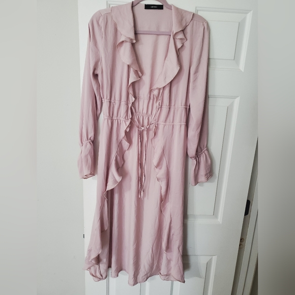Sweaters - Forever21 Ruffled Duster Kimono